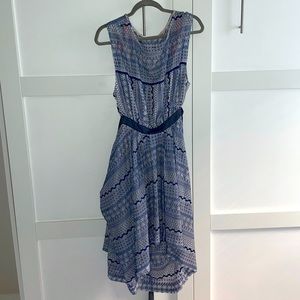 Free People Blue White Dress Sz. Small